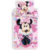 JERRY FABRICS Obliečky z mikrovlákna - Minnie Pink 03 - 140 x 200 - Jerry Fabrics