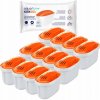 12 x vodný filter AquaFloow Maxi Hard do filtračnej kanvice s tvrdou vodou