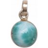 Nefertitis Larimar prívesok striebro Ag 925 č. 3 NF59260 - 1 cm, 1,4 g
