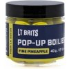 Plávajúce Boilies LT Baits Pop Up Fine Pineapple 12mm 40gr