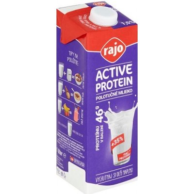 Rajo Active Protein Polotučné mlieko 1,5 % 1 l od 2,05 € - Heureka.sk