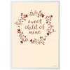 A Little Lovely Company Plagát do detskej izby Sweet child of mine 50 x 70 cm