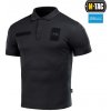 M-Tac ELITE TACTICAL COOLMAX, funkčné POLO tričko - ČIERNA, 2XL