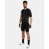 KILPI PICARD-M Čierny cyklistický dres + KILPI PRESSURE-M Čierne cyklistické šortky - XS