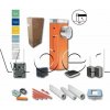 N M7BAR-KIT automatická závora do 7m (NICE automatická závora do 7m prejazdu, vr. riadiacej elektroniky, páru fotobuniek, prijímača, 1ks vysielača, ramena a príslušenstva)