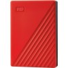 Externý disk WD My Passport 4TB, červený (WDBPKJ0040BRD-WESN)