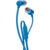 JBL JBL Tune 110 - blue (Pure Bass, plochý kabel, mikrofon)