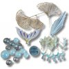 Dekorácie na tortu – Mermaid set (morská víla, perleť & zlato)