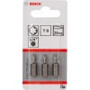 Skrutkovací bit Bosch Extra Hart T8, L 25 mm, 3 ks - 2607001601
