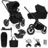 MUUVO SET Kočík 4v1 Quick 4.0 Classic black set + CYBEX Aton B2 i-Size + základňa