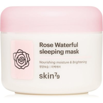 Skin79 Rose Waterfull nočná hydratačná maska s ružovou vodou 100 ml