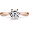Minerva | Zásnubný prsteň so stredovým diamantom 0.900ct, ružové zlato 63