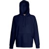 Fruit of the Loom Mikina Lightweight Hooded Sweat s kapucí, raglánová, pánská COT-162140a3603 L Navy deep