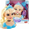 CreativeToys Hlava na česanie blond 21cm