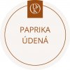 Davídkovo koření Etiketa Paprika údená, béžová priemer 4,5 cm 1 ks