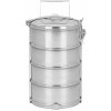 Obedár MagicHome SS682, nerez, 4x 1200 ml, 16,8x32,6 cm