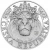 Česká mincovna Strieborná trojkilogramová investičná minca Český lev s hologramom 2022 proof 3000 g