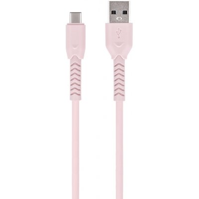 Maxlife MXUC-04 USB-C kábel 1m OEM0100850 ružová
