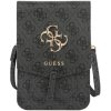 Guess 4G Metal Logo univerzálna taška pre iPhone - sivá GUWBG4GFGR - možnosť vrátiť tovar ZADARMO do 30tich dní