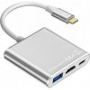 TB adapter USB-C 3v1 - HDMI, USB, PD (AKTBXVAU3HMPDAV)