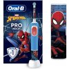 Oral B Vitality Pro Kids Spiderman - Elektrická zubná kefka s cestovným puzdrom