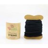 ReTwisst Macrame String 3 mm / 10 m, 02 černá