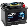Exide Classic 12V 55Ah 460A EC550
