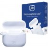 3mk ochranný kryt Silicone AirPods Case pre AirPods Pro, biela