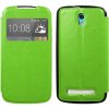 Knižkové Púzdro SLIM VIEW pre HTC DESIRE 500 - zelené
