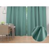 Biante Zamatový záves Velvet Prémium SVP-048 Pastelová ľadovo zelená - šírka 270 cm 270x140 cm