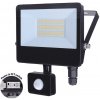 Reflektor LED 30W+PIR CCT BK SOLIGHT WM-30WS-T 20-30W/CCT BK 2600-3900lm IP65 rýchlokonektor