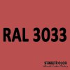 RAL 3033 uretánová auto farba lesklá alebo matná 1 liter + tužidlo + riedidlo