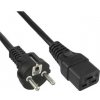 PremiumCord Kabel síťový k počítači 230V 16A 1,5m IEC 320 C19 konektor