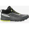 Topánky prístupové Scarpa Rapid Mid GTX - anthracite/acid lime/acid lime