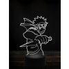 Beling 3D lampa, Naruto,7 farebná Y38L5