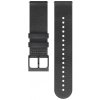 Suunto 22mm Urban 6 Leather Strap All Black M