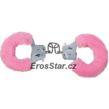 ToyJoy Furry Fun Cuffs Pink Plush