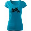 T-ričko Honda Africa Twin XRV 750 dámske tričko Farba trička: Tyrkysová, Veľkosť: M