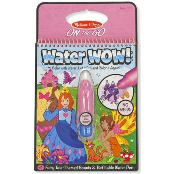 Omaľovánky s vodou Magické pero Rozprávky WATER WOW Melissa and Dough od 3 rokov