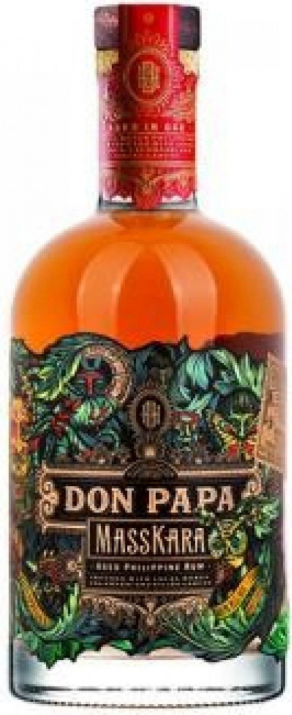 Don Papa Masskara 40% 0,7 l (čistá fľaša)