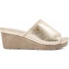 GOODIN Golden women's wedge flip-flops žltá 38 GOODIN 0000296774999