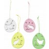 Vajíčka so zvieratkami na zavesenie 4 ks