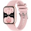AppleMix Inteligentné hodinky TITMO E-100 - TFT displej - Bluetooth volanie - ružové