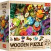 Trefl Puzzle drevené 501 dielikov. Farebné koktaily