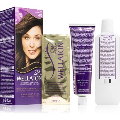 Wella Wellaton Intense permanentná farba na vlasy s arganovým olejom odtieň 4/0 Medium Brown 1 ks
