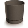 PROSPERPLAST Kvetináč TUBO P ECO WOOD kávový 39cm
