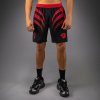 Športové šortky Venum x Mike Tyson Tiger – Deep Black/Intense Red Velikost: XL