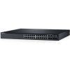 DELL Networking S3124 L3 Switch (210-AIMQ) Rack / Celková kapacita 212 Gb/s / 24x RJ45 (1 GbE) / 2x SFP+ (10 GbE) / Napájanie 200W