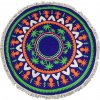 Okrúhla osuška - deka mandala PALMY