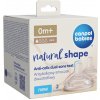 Canpol babies Cumlík na fľašu Natural Shape 0m+ 2ks
